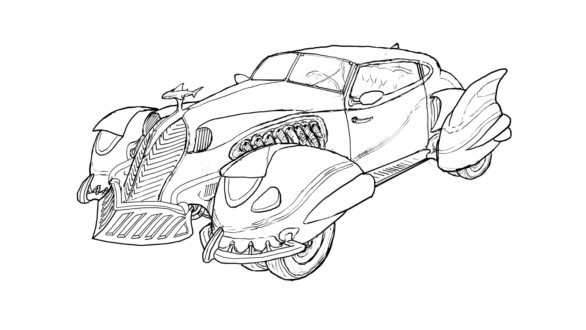 Artstation - Fantasy Car Concept