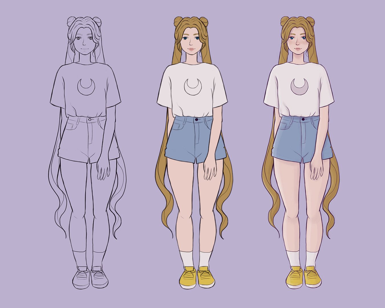 Monica Gabriel Casual Sailor Moon