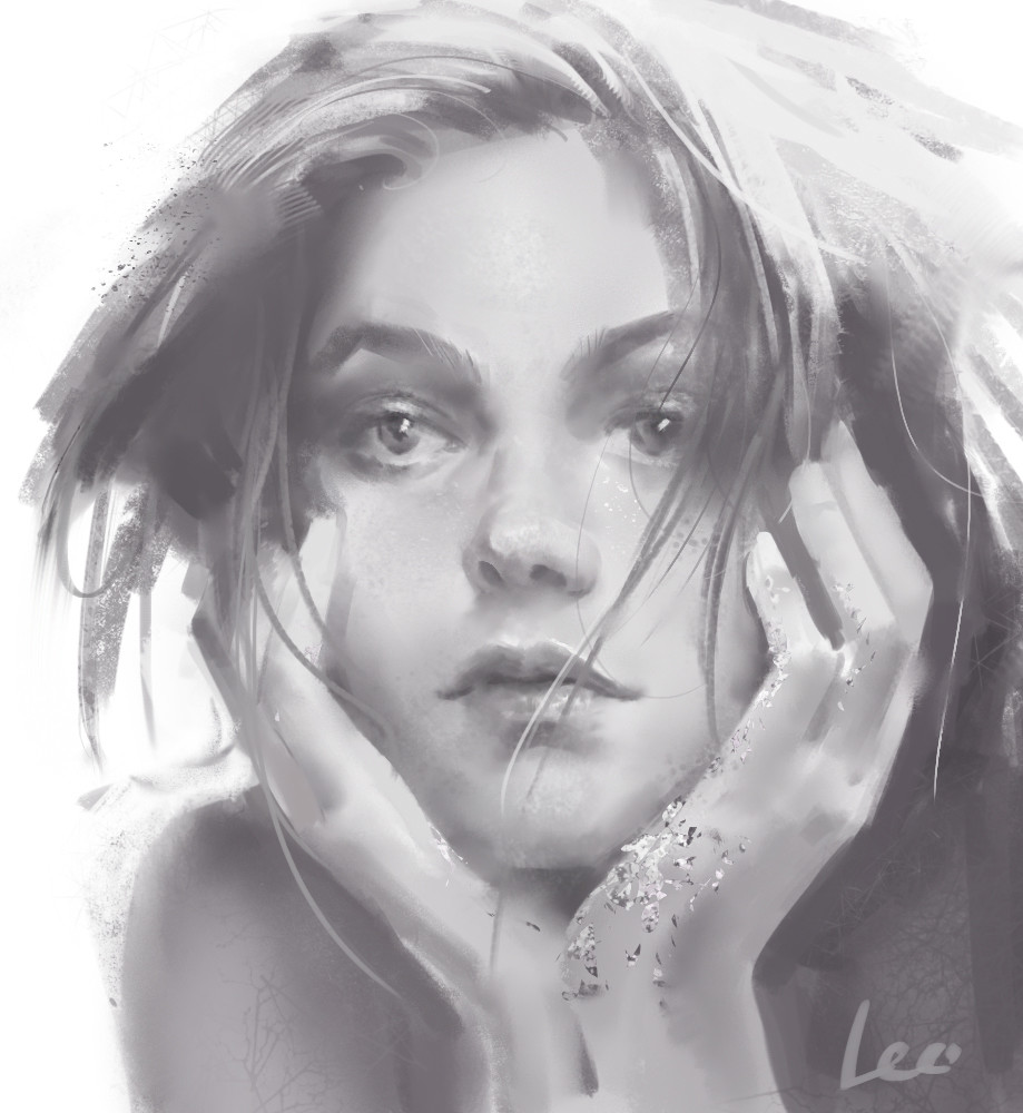 作者不詳　外国人画家 不想当画家的LEO - Practice