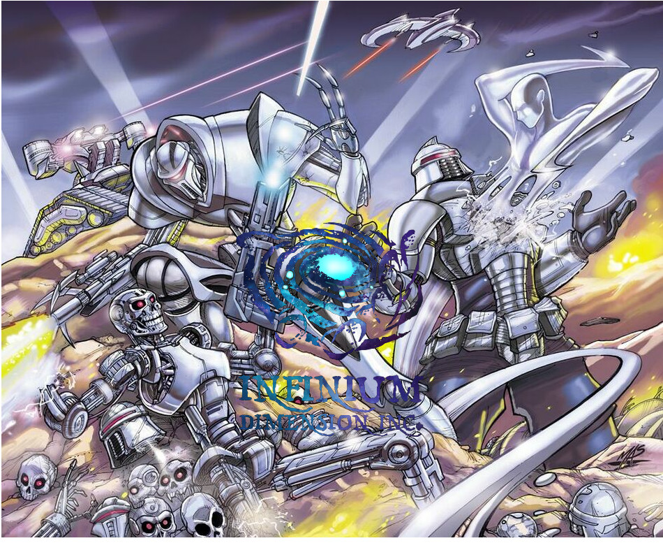 ArtStation - Future's set By your command: Cylon vs Terminator