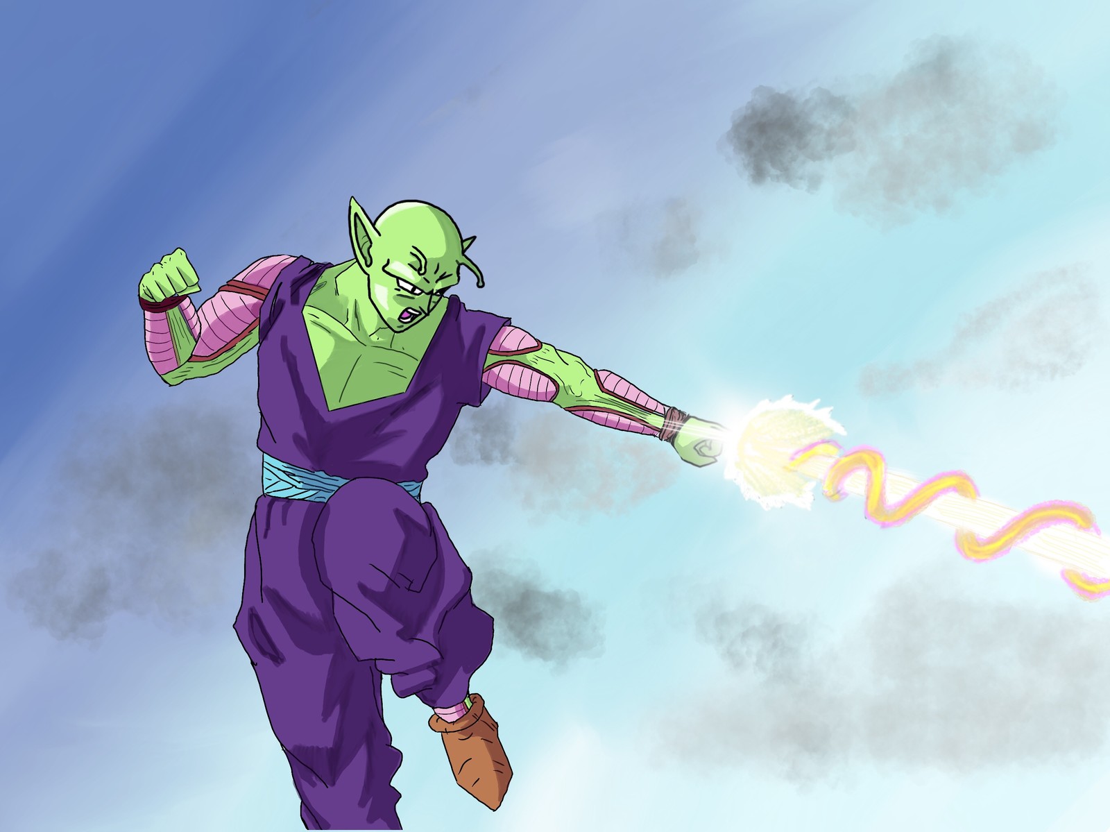 Artstation Piccolo Special Beam Cannon Jarrod Kidder