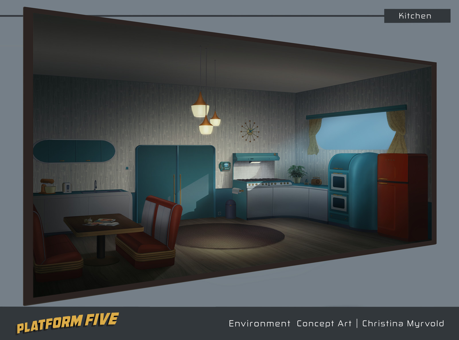 Platform Five - Environment Concept Sheet 02