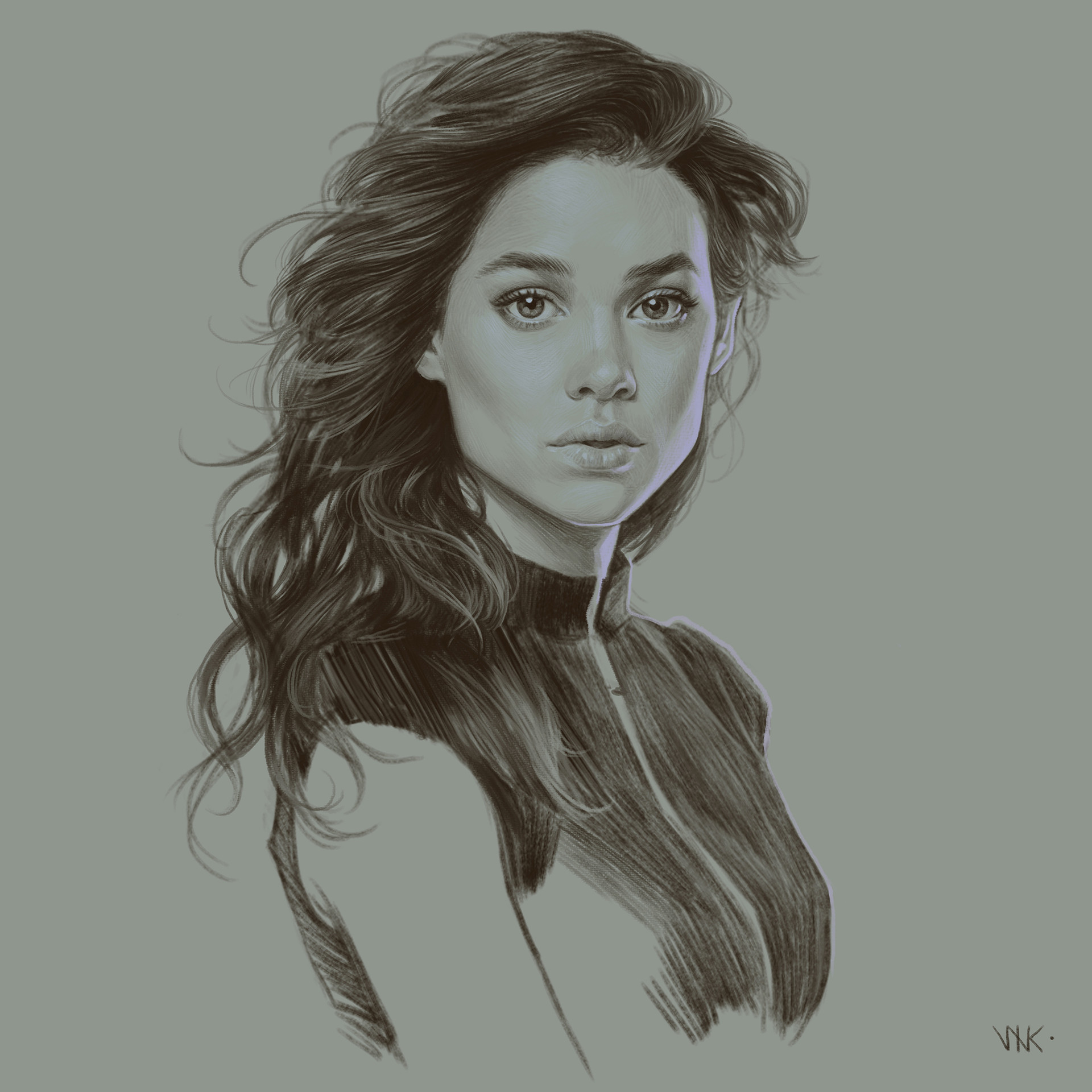 Artstation Study Astrid Berges Frisbey Sergei Sorochkin
