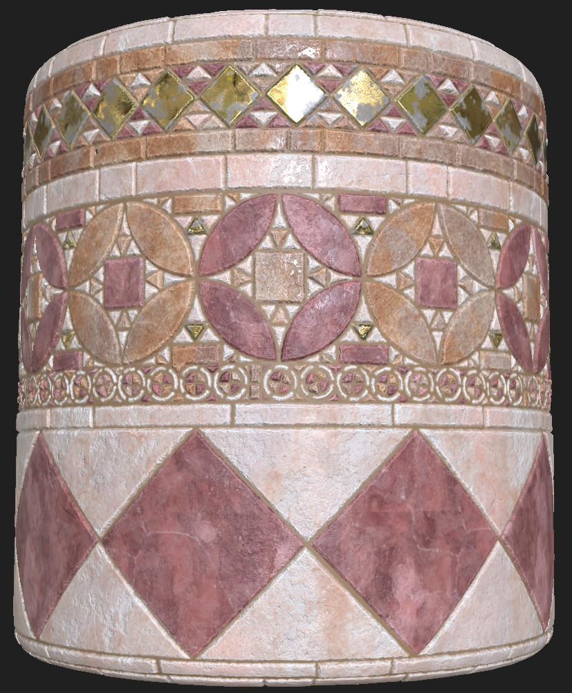 Medieval tiles - 2