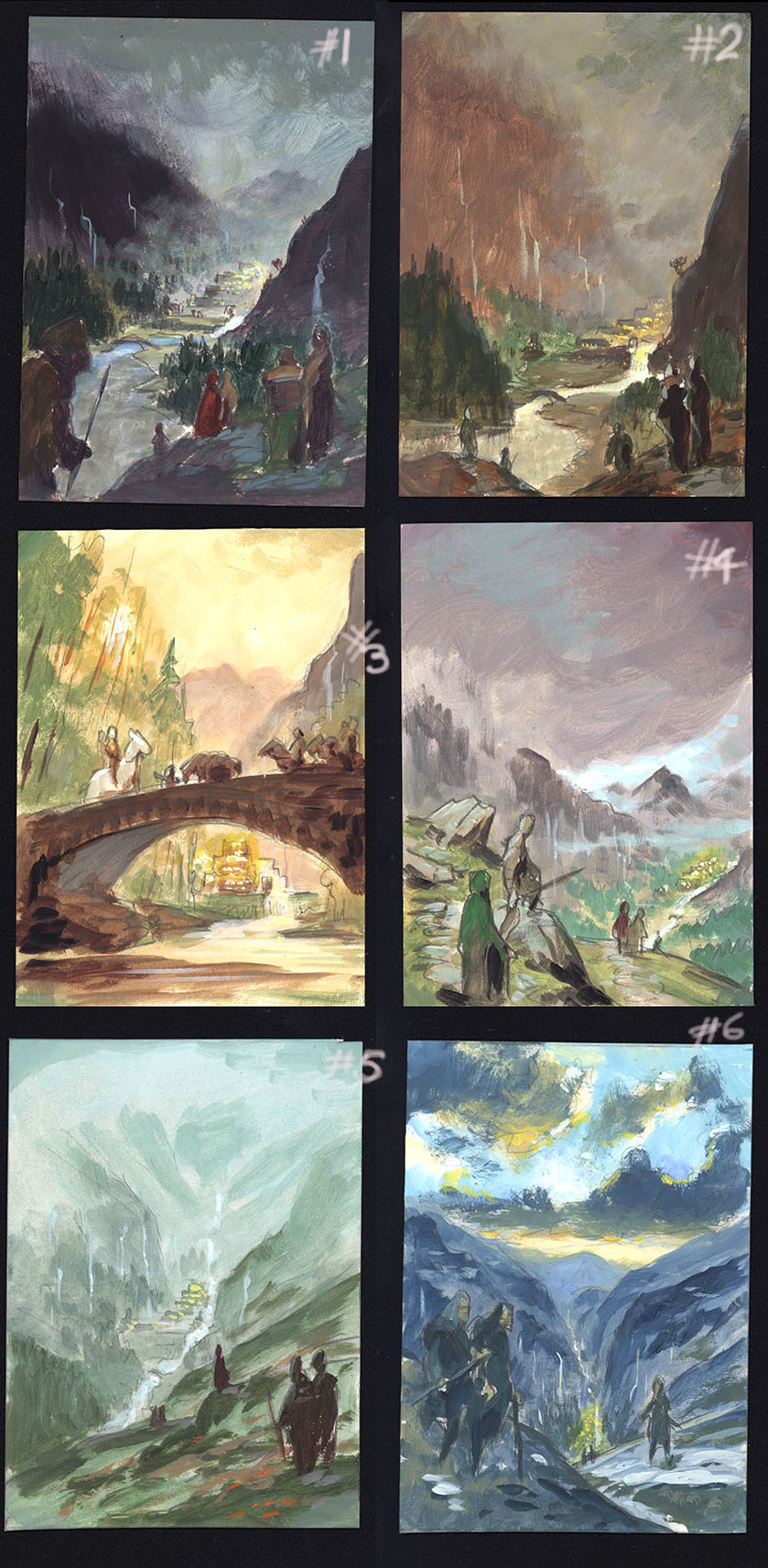 Ralph Horsley - Rivendell - studies