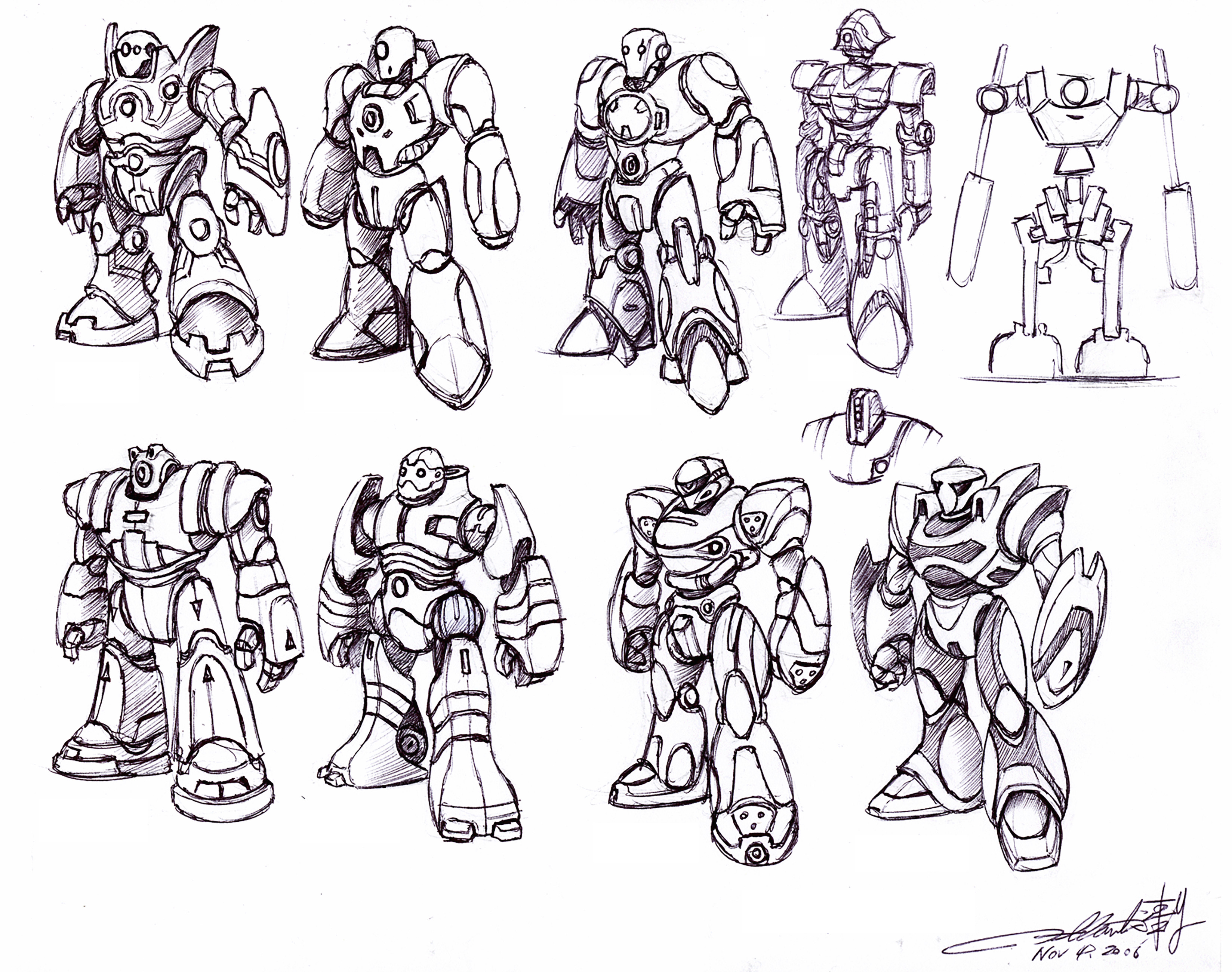 Humanoid Robotic Toy Concept I
