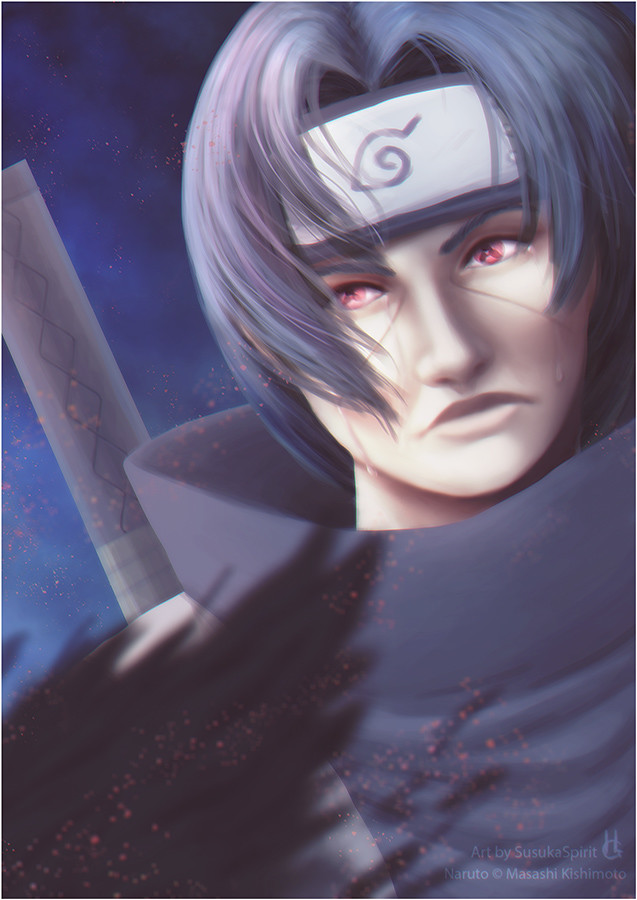 Artstation Itachi Uchiha Susuka Spirit