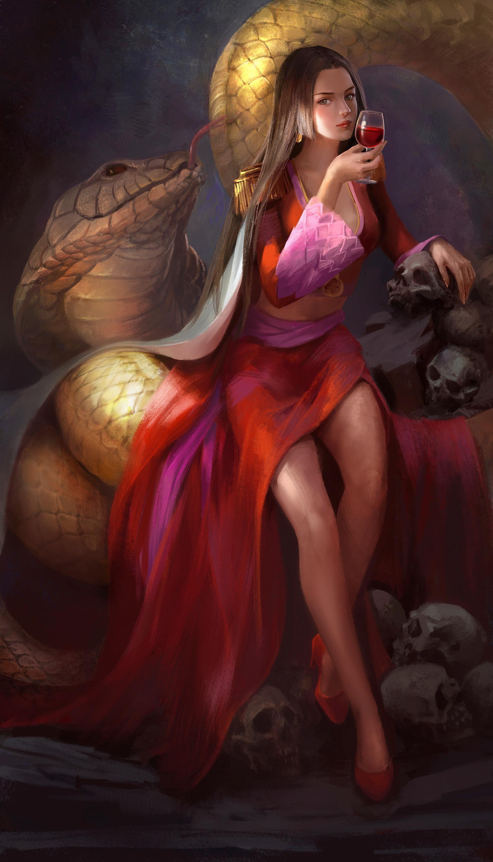 Artstation Onepiece Boa Hancock Jiang Lai