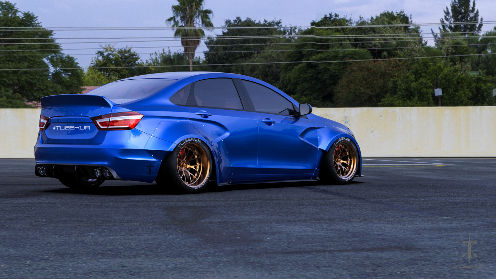 Lada Vesta Widebody Kit