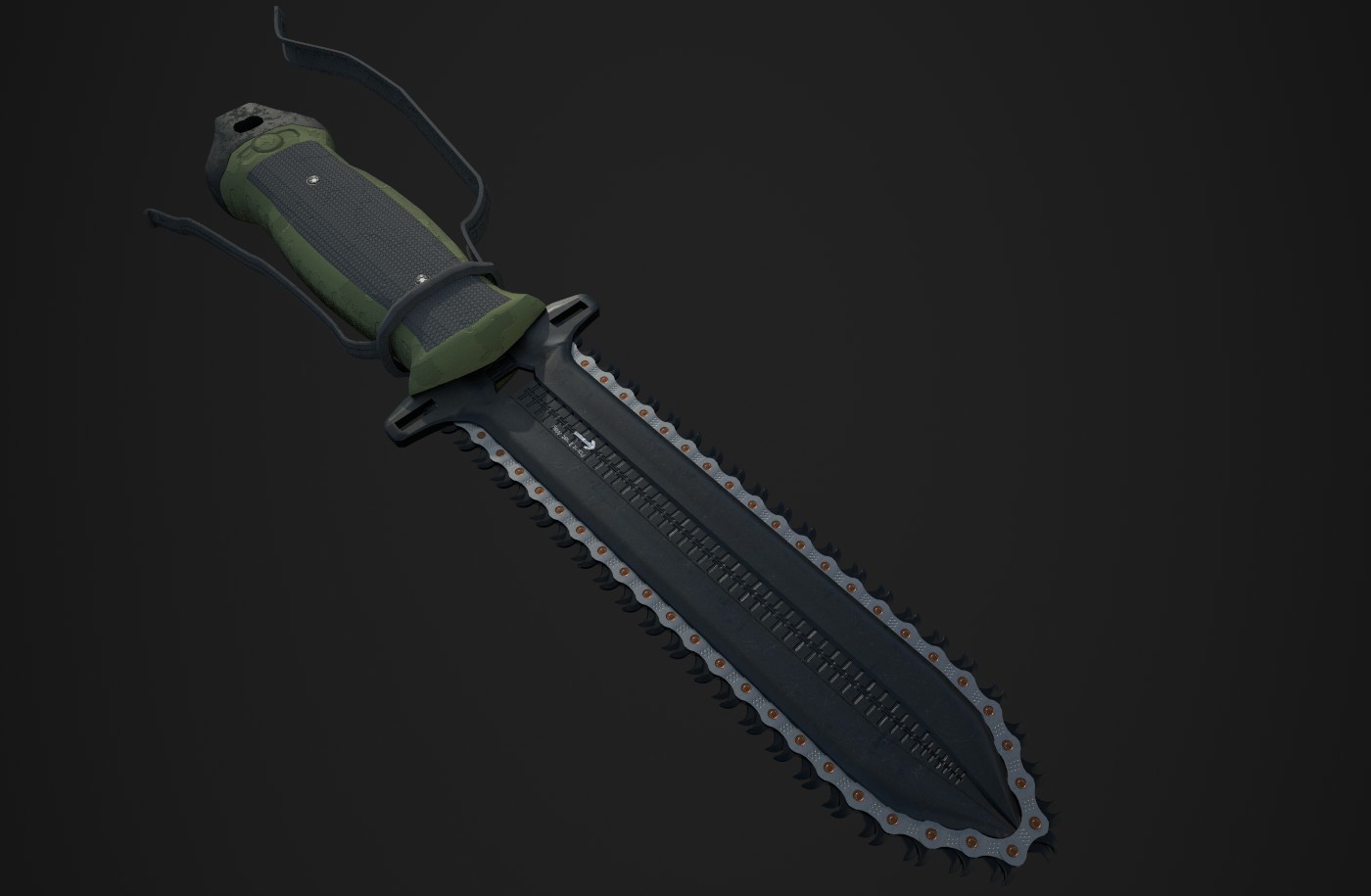 ArtStation Chainsaw Knife