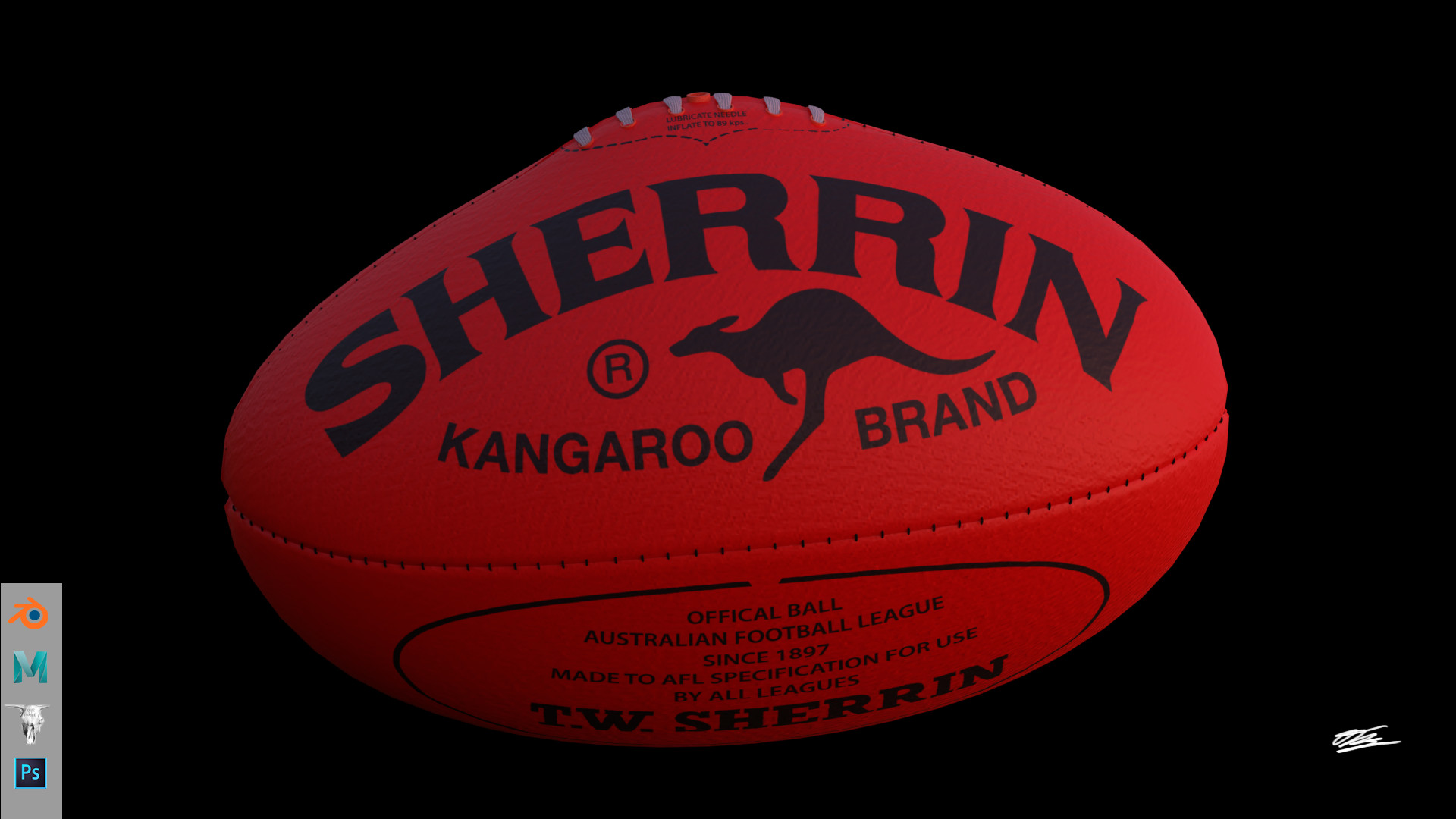 Artstation Sherrin Kb Australian Football Liam Bosecke