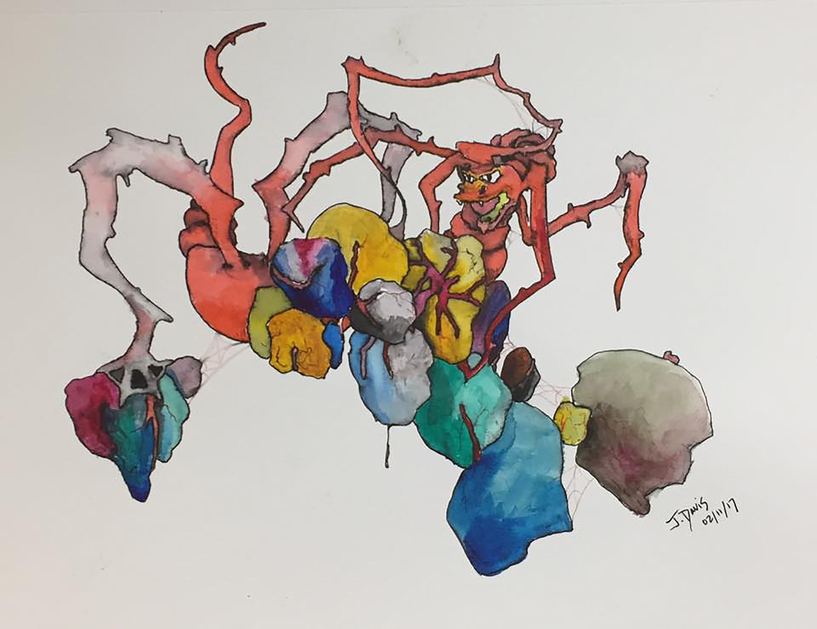 Watercolor Doodle