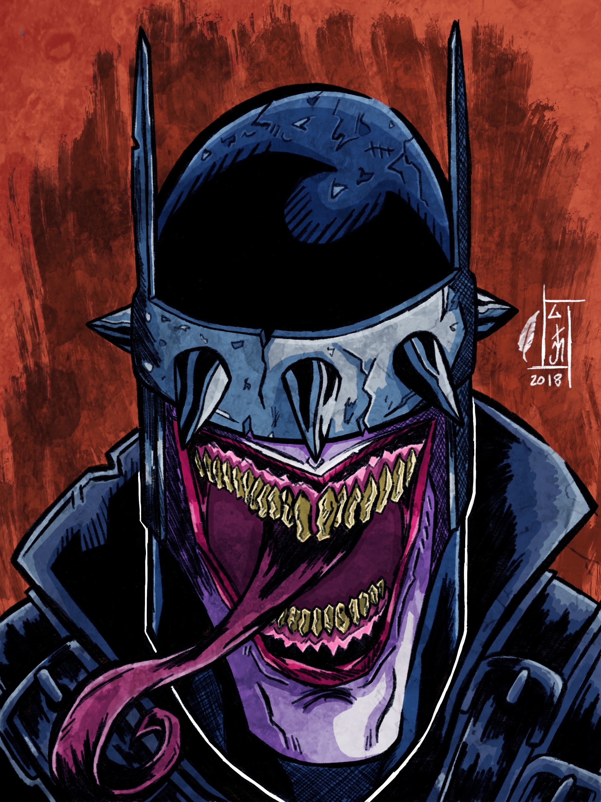 Artstation The Bat Who Laughs Jordan Morpeth
