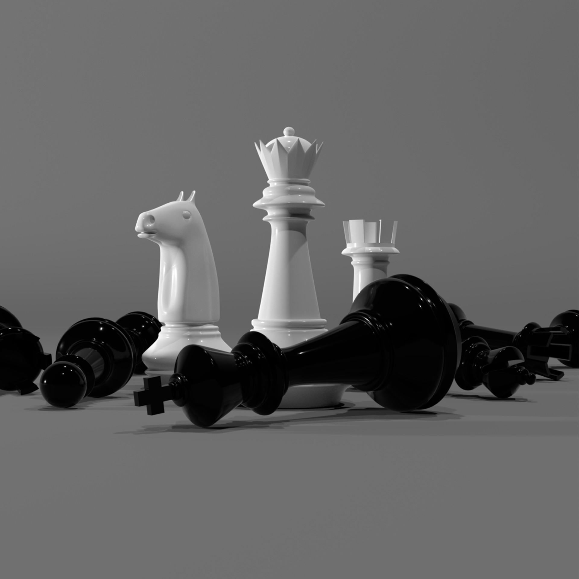 The queen is the most powerful piece - Checkmate De Studio