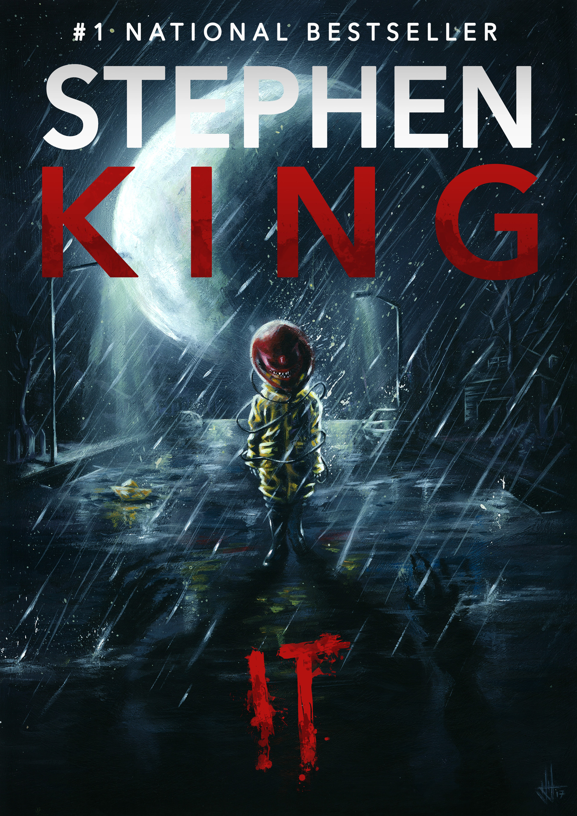 Luca Lonardi It Stephen King Book Cover 2017