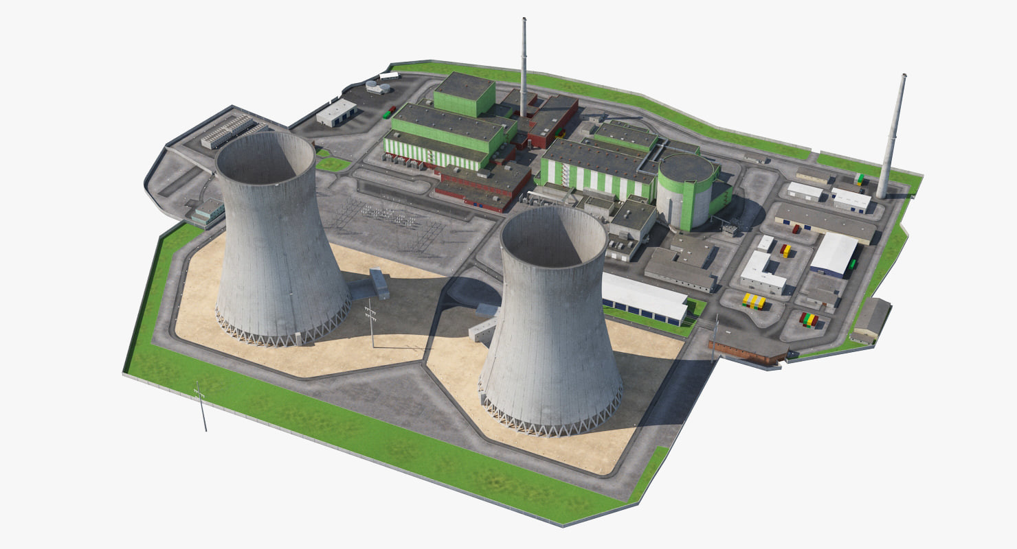 nuclear power plant model