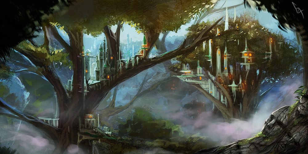 Emerald City, Cloud district.