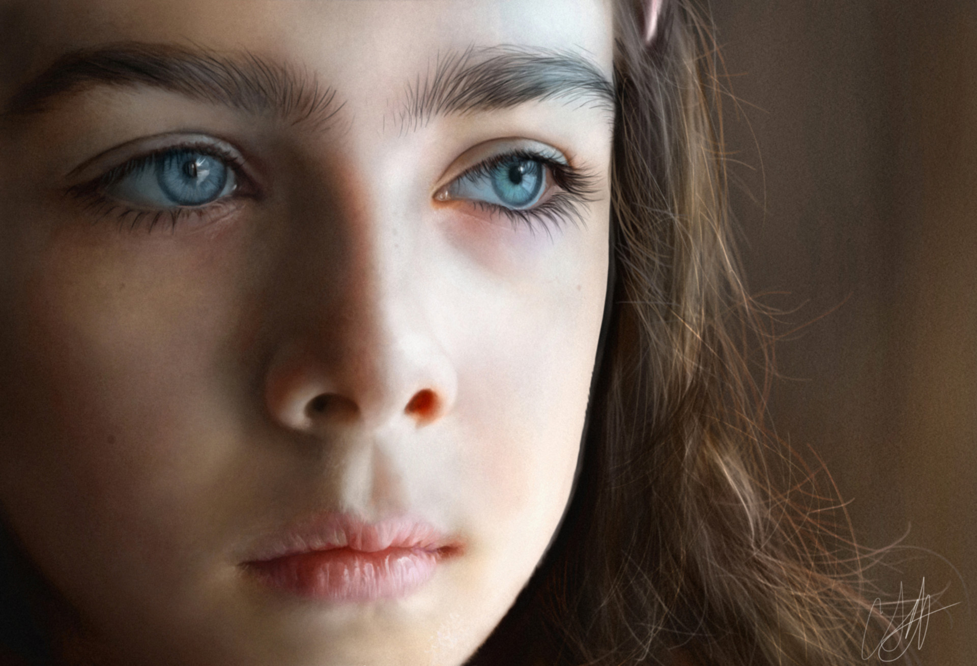 Artstation Video Time Lapse Of Realism Art Chris Scalf