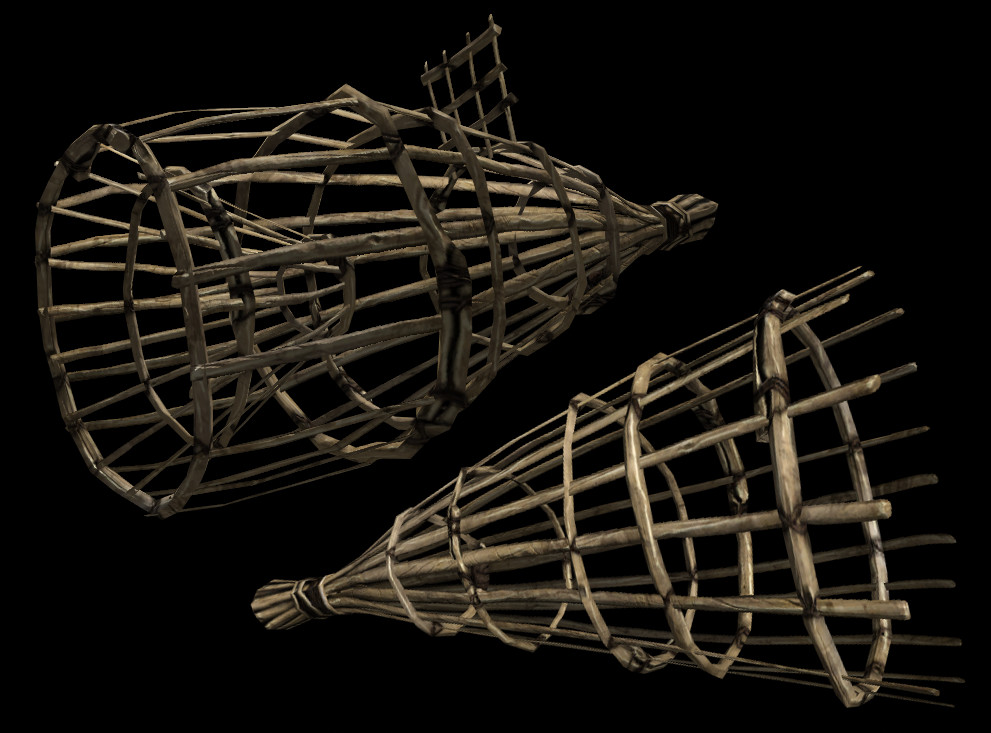 Fish basket and fish trap