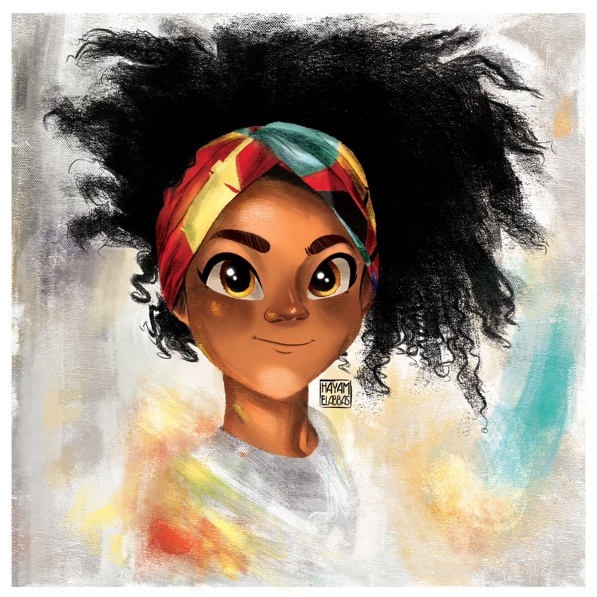 young black girl cartoon
