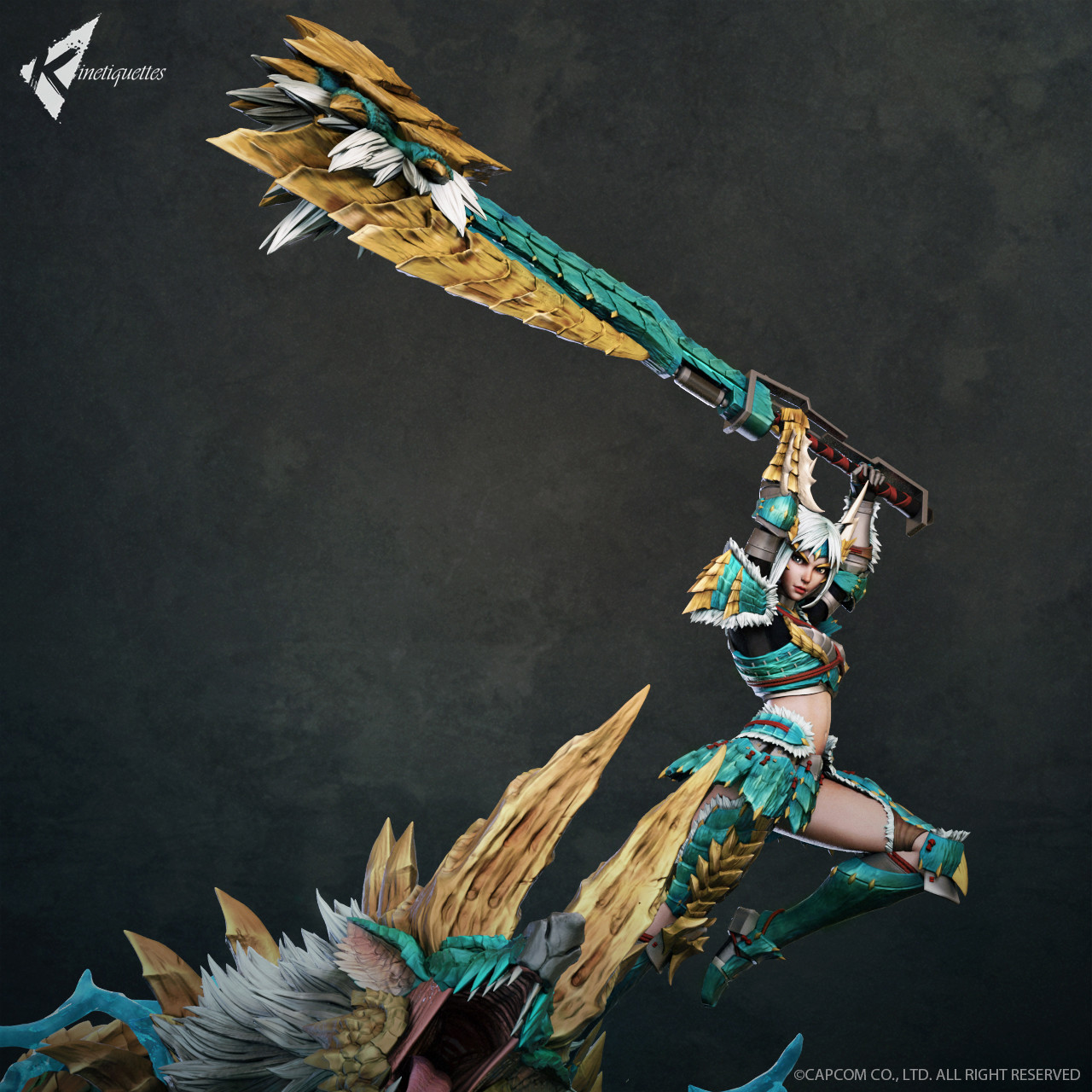 zinogre statue