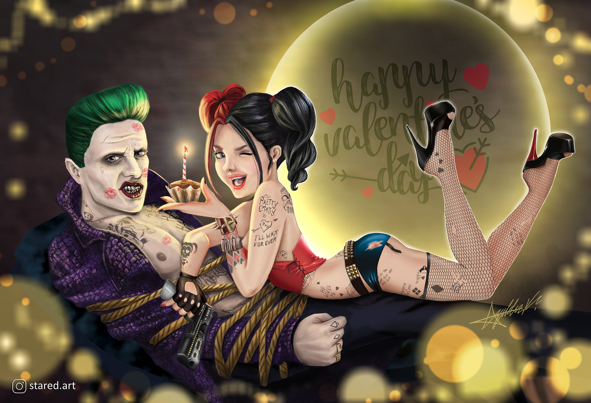 Joker & Harley Quinn.