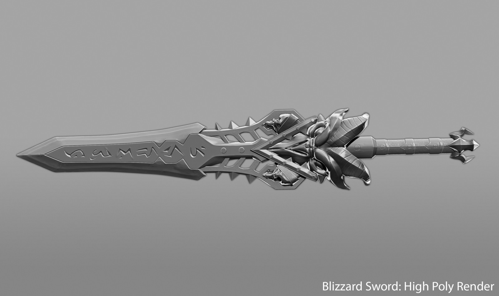 Blizzard Style Sword.
