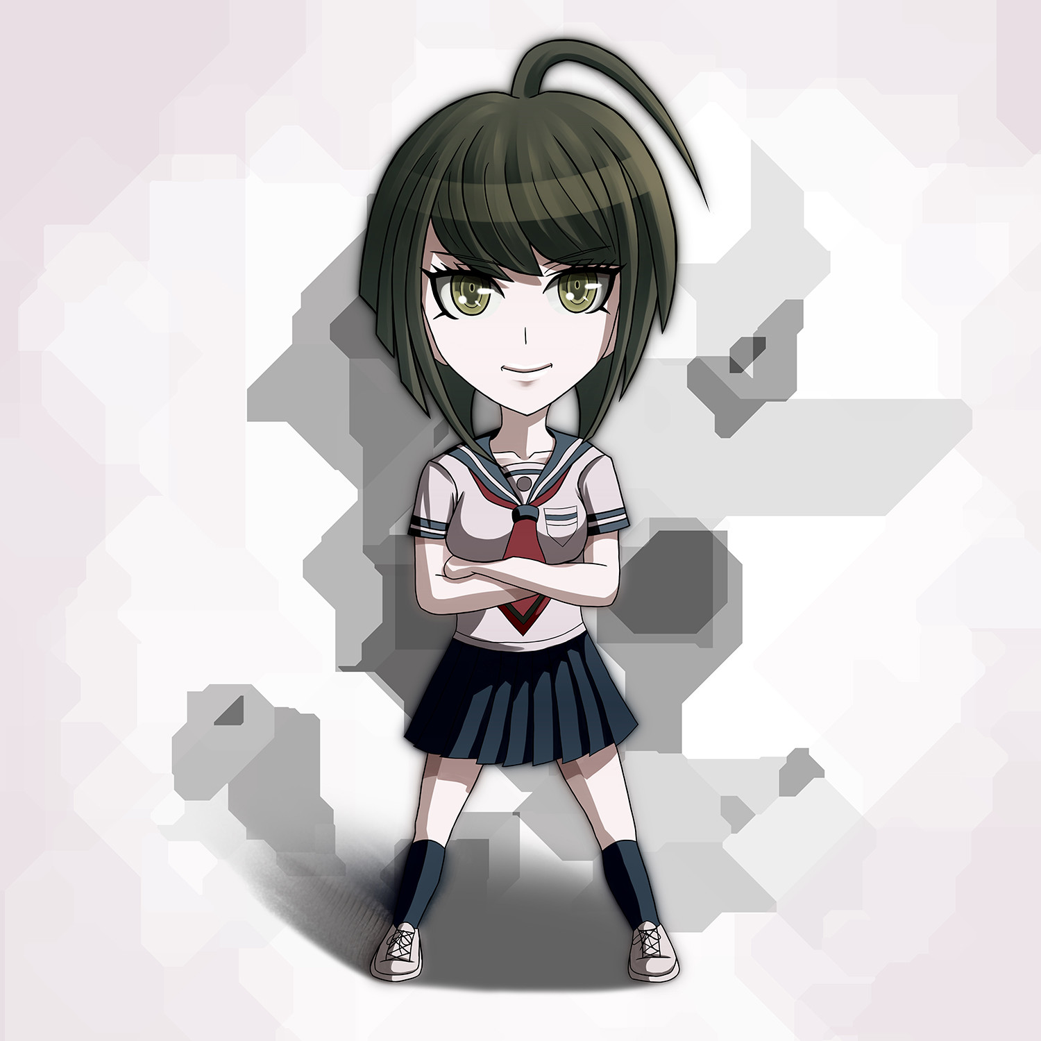 Artstation Naegi Komaru Rita T I'll have faith and wait. artstation naegi komaru rita t
