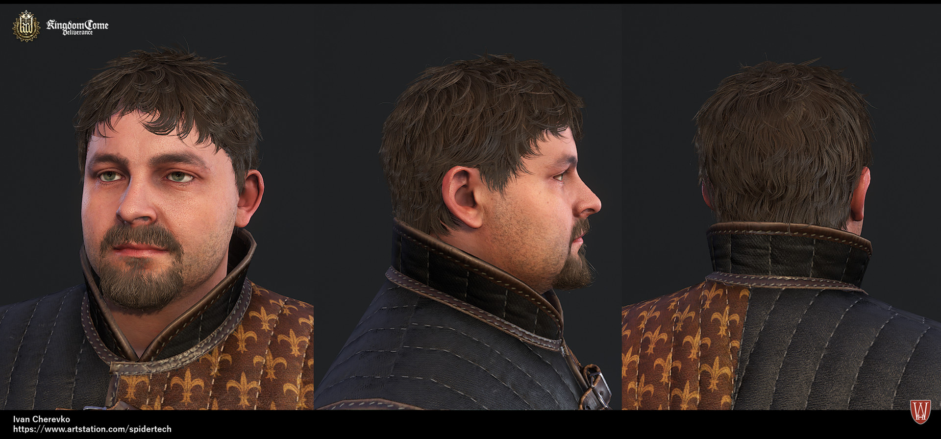 Artstation Kingdom Come Deliverance Low Poly Haircuts And