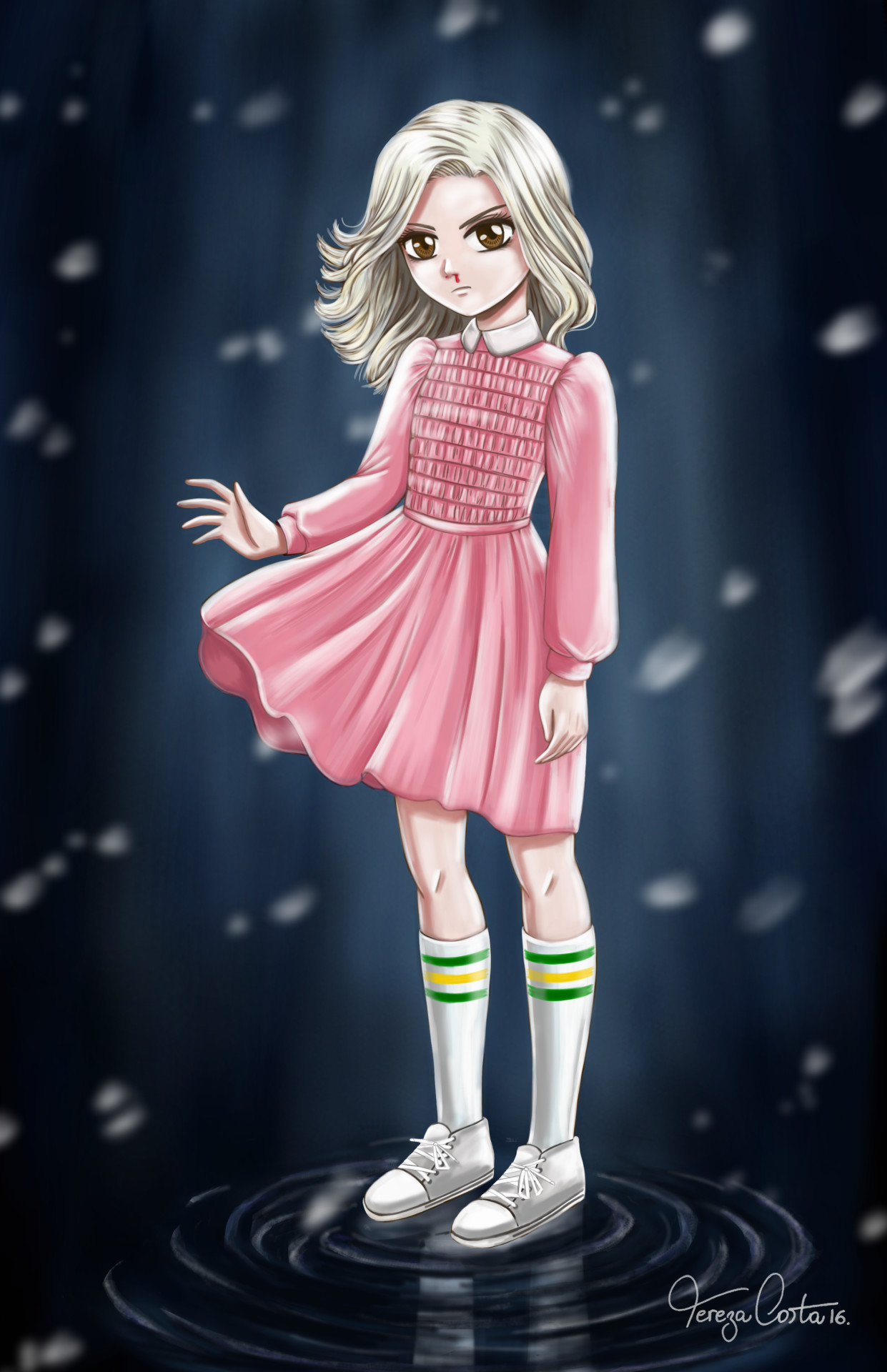 ArtStation Eleven Stranger Things