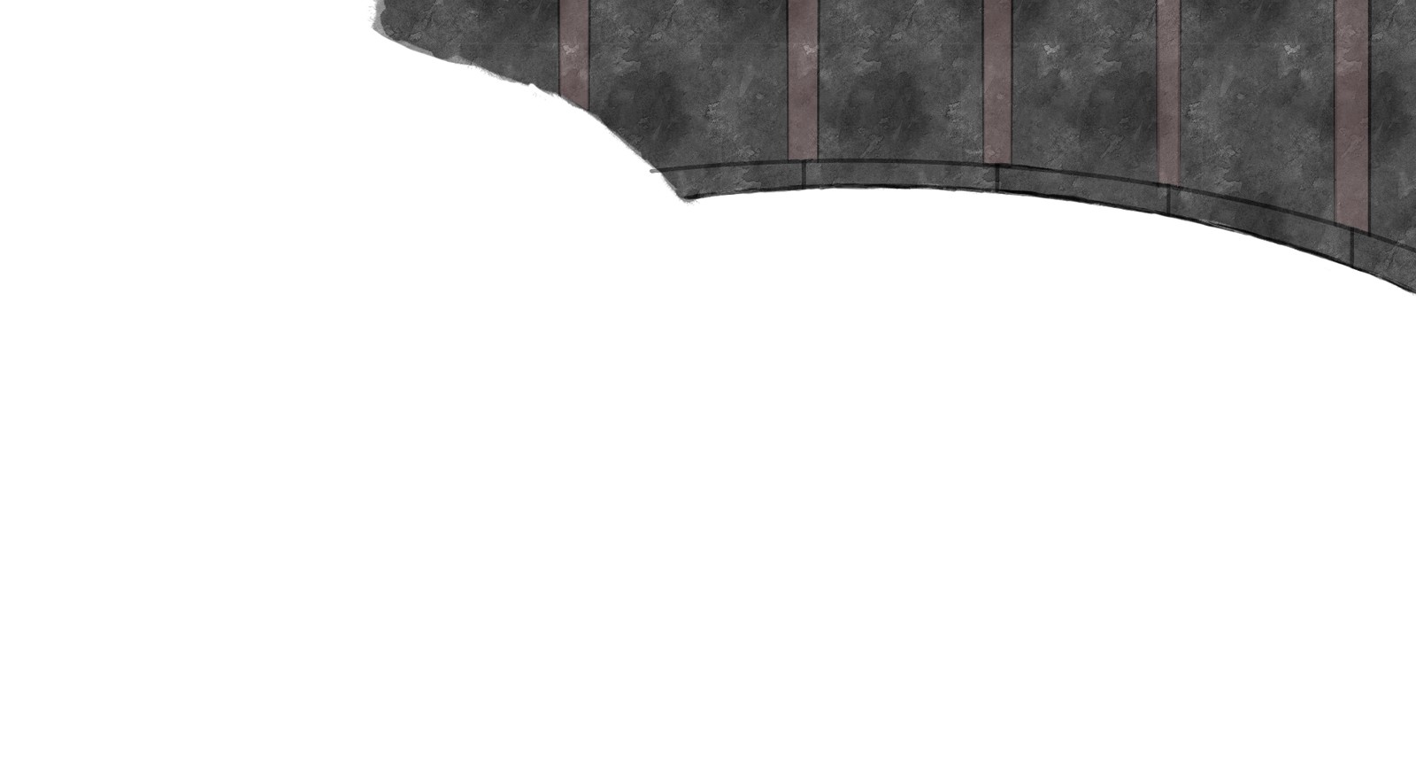 Simple walls so it wont distract the view from the main focus.
---------------------