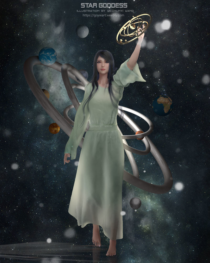 ArtStation Star Goddess.