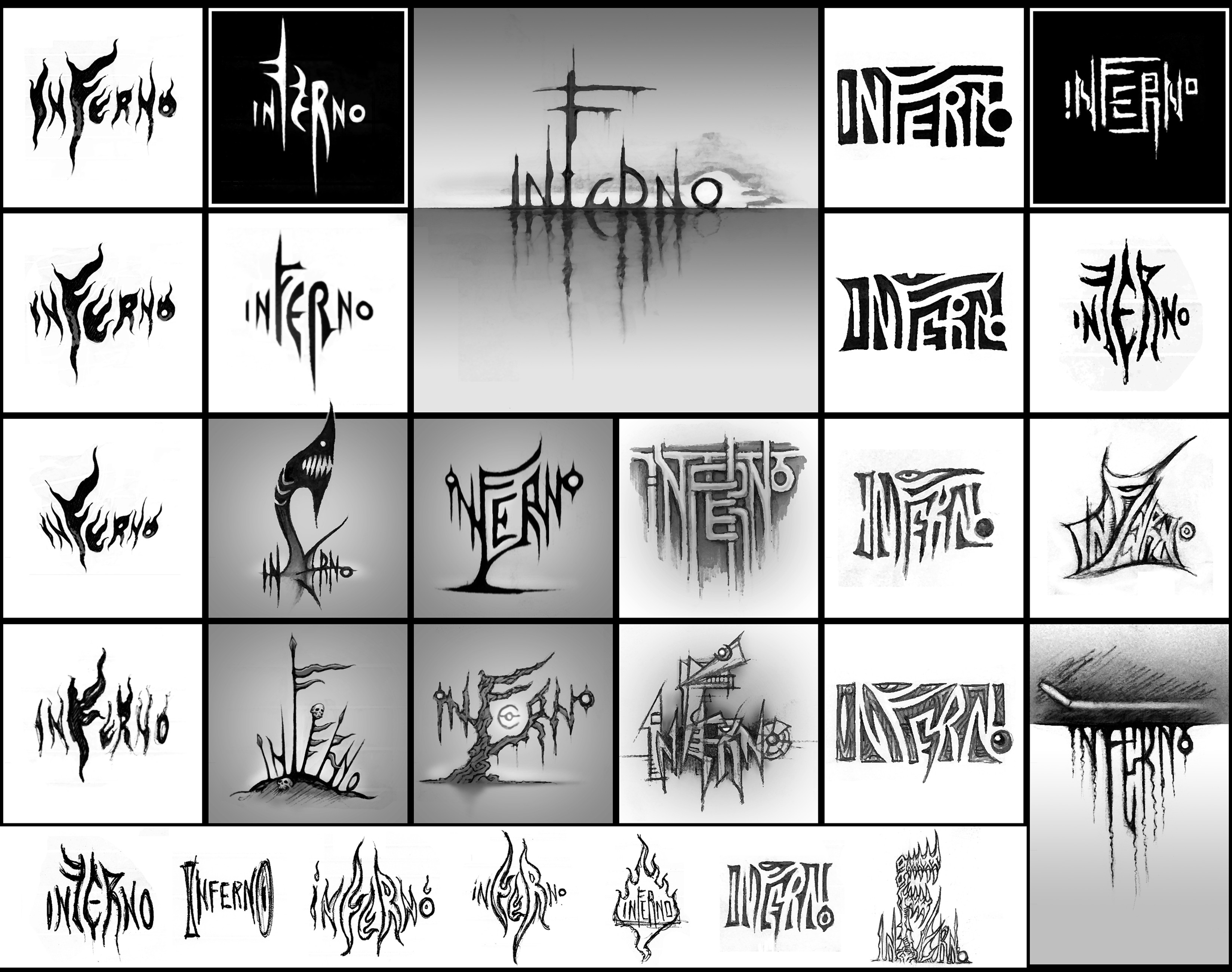 (2009) Logo: Inferno Variants I