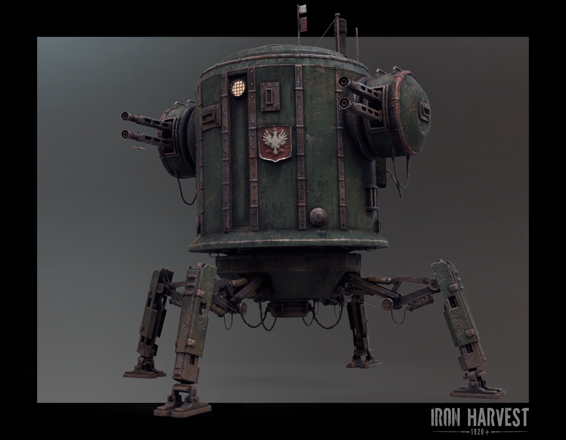 Iron harvest картинки роботов