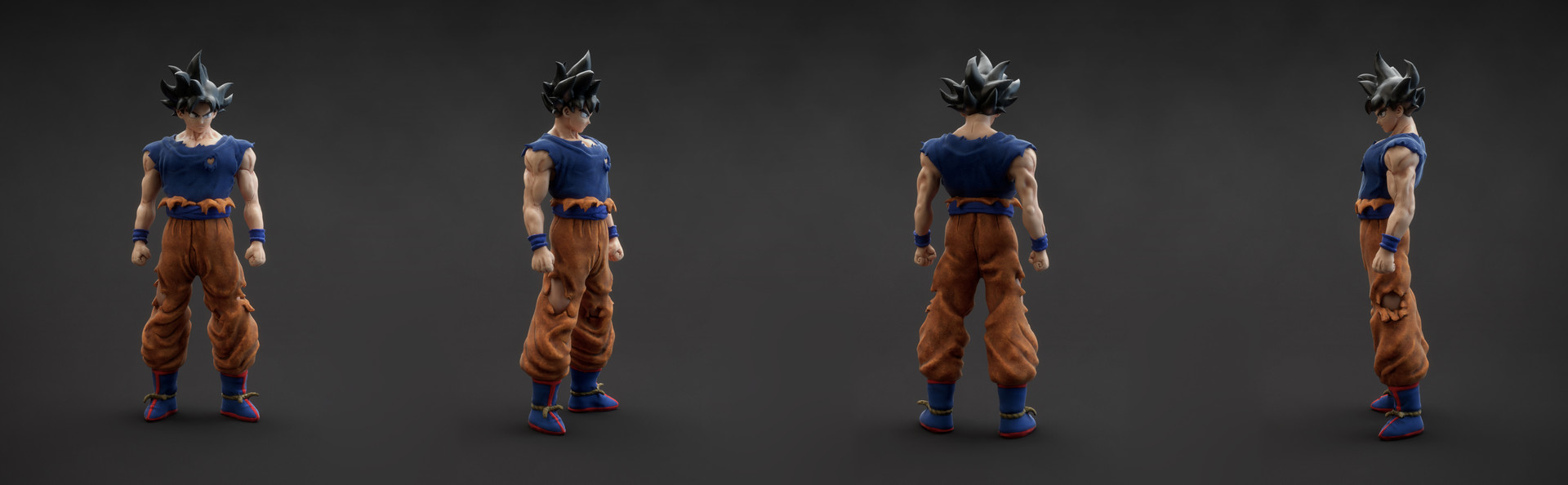 Artstation Son Goku Ultra Instinct Jaime Sullivan