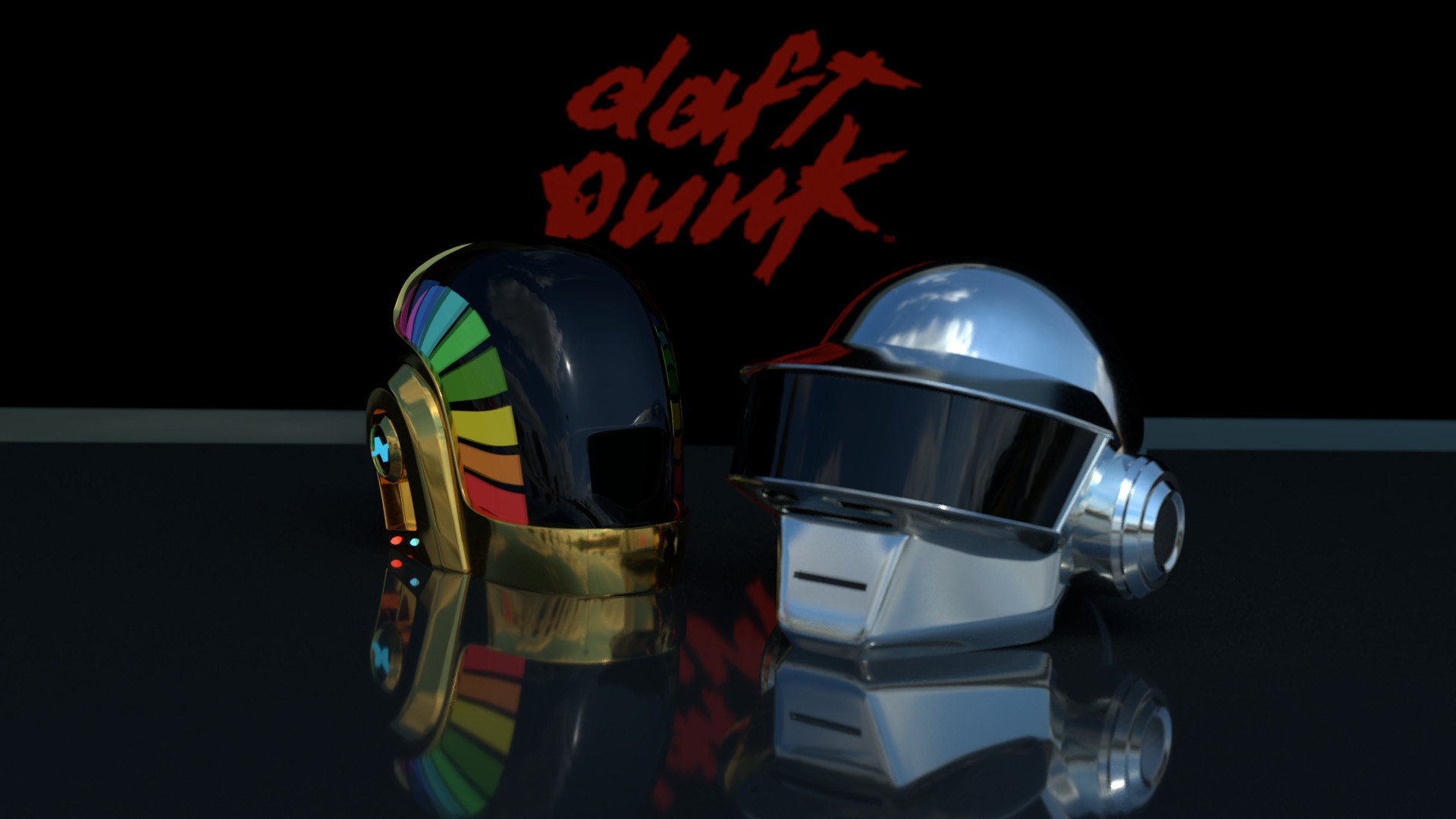 Daft Punk Helmets, Victor Lebedev.