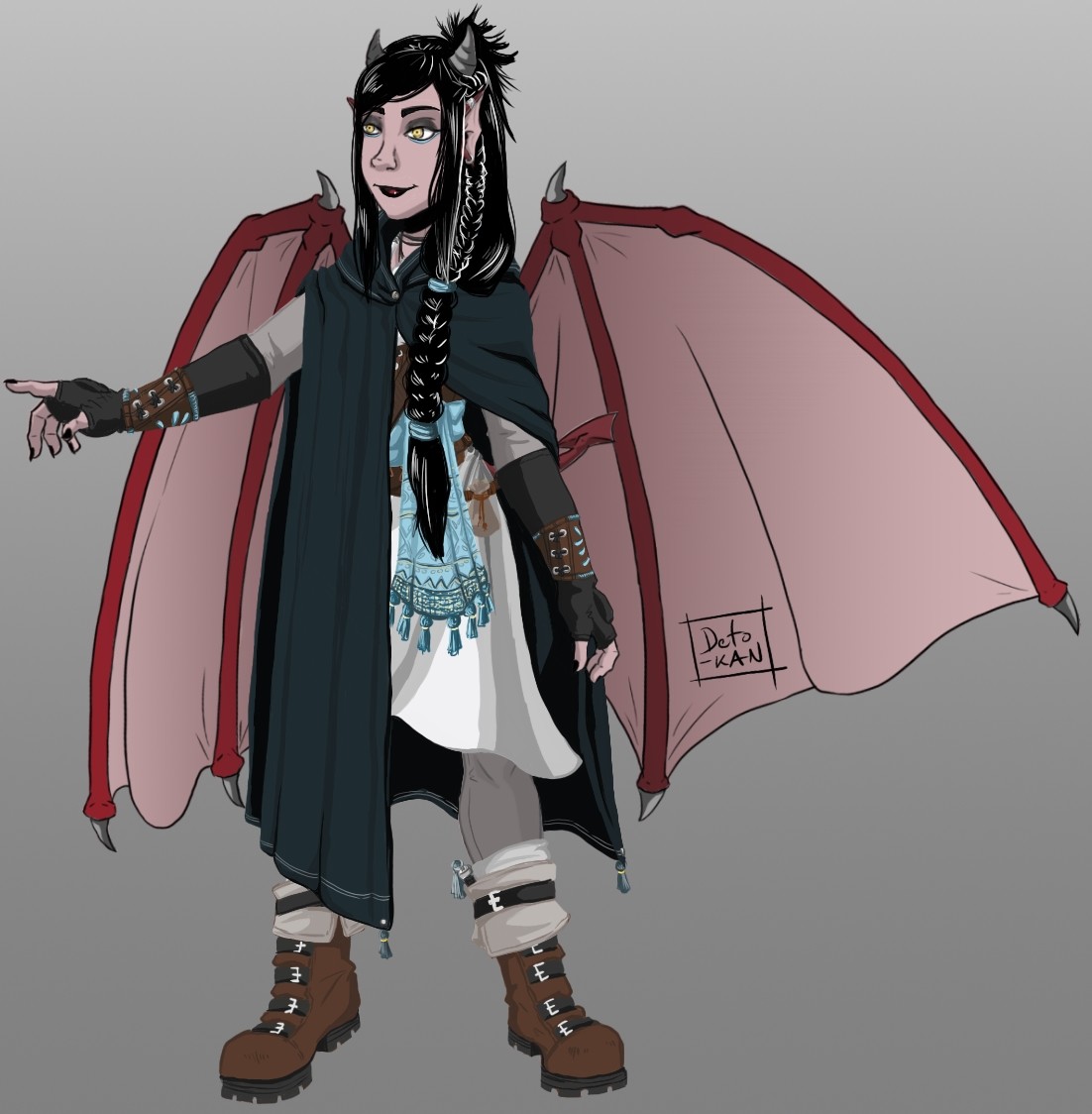Traveling Outfit w/ Cloak