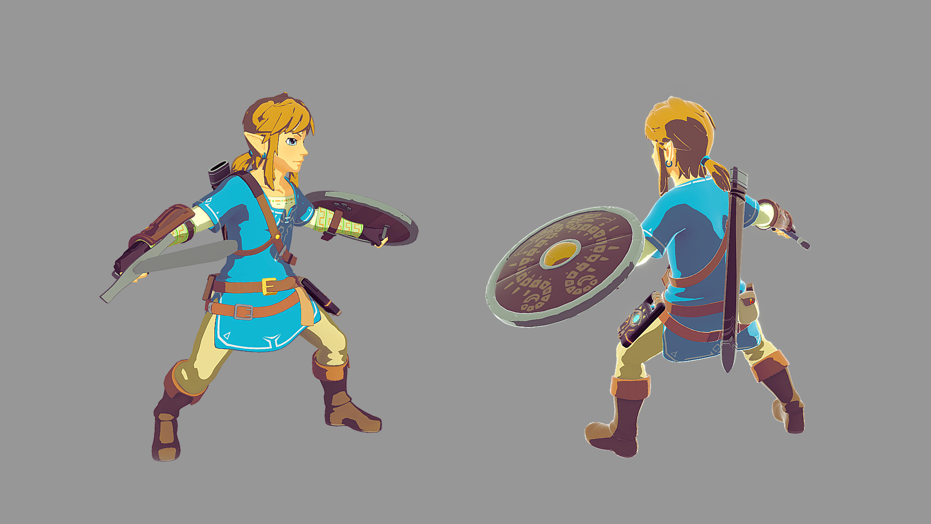 Artstation Link Zelda Breath Of The Wild Fan Art Murilo Kleine
