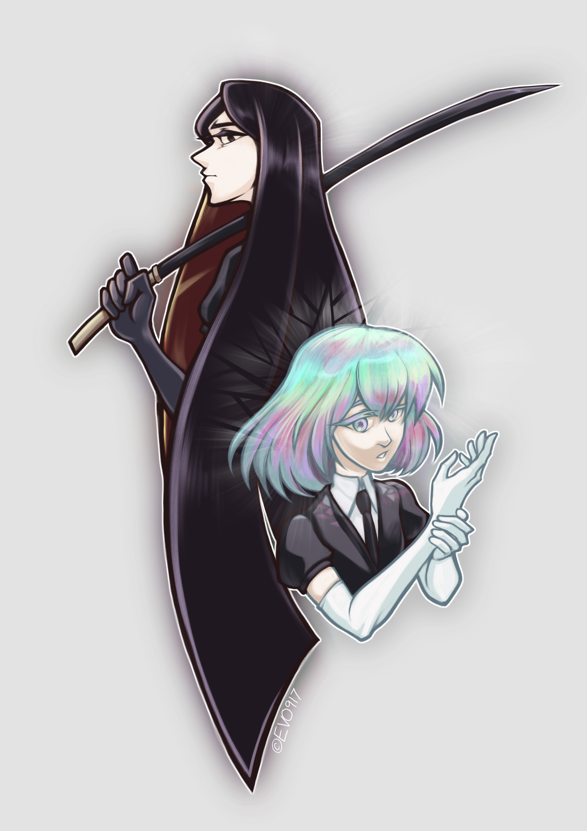 Artstation Land Of The Lustrous Bort Diamond Kim Reyes