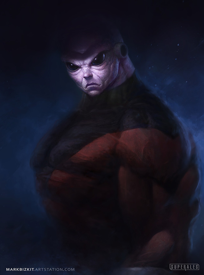 Artstation Dragonball Super Jiren The Gray Mark Louie Superales