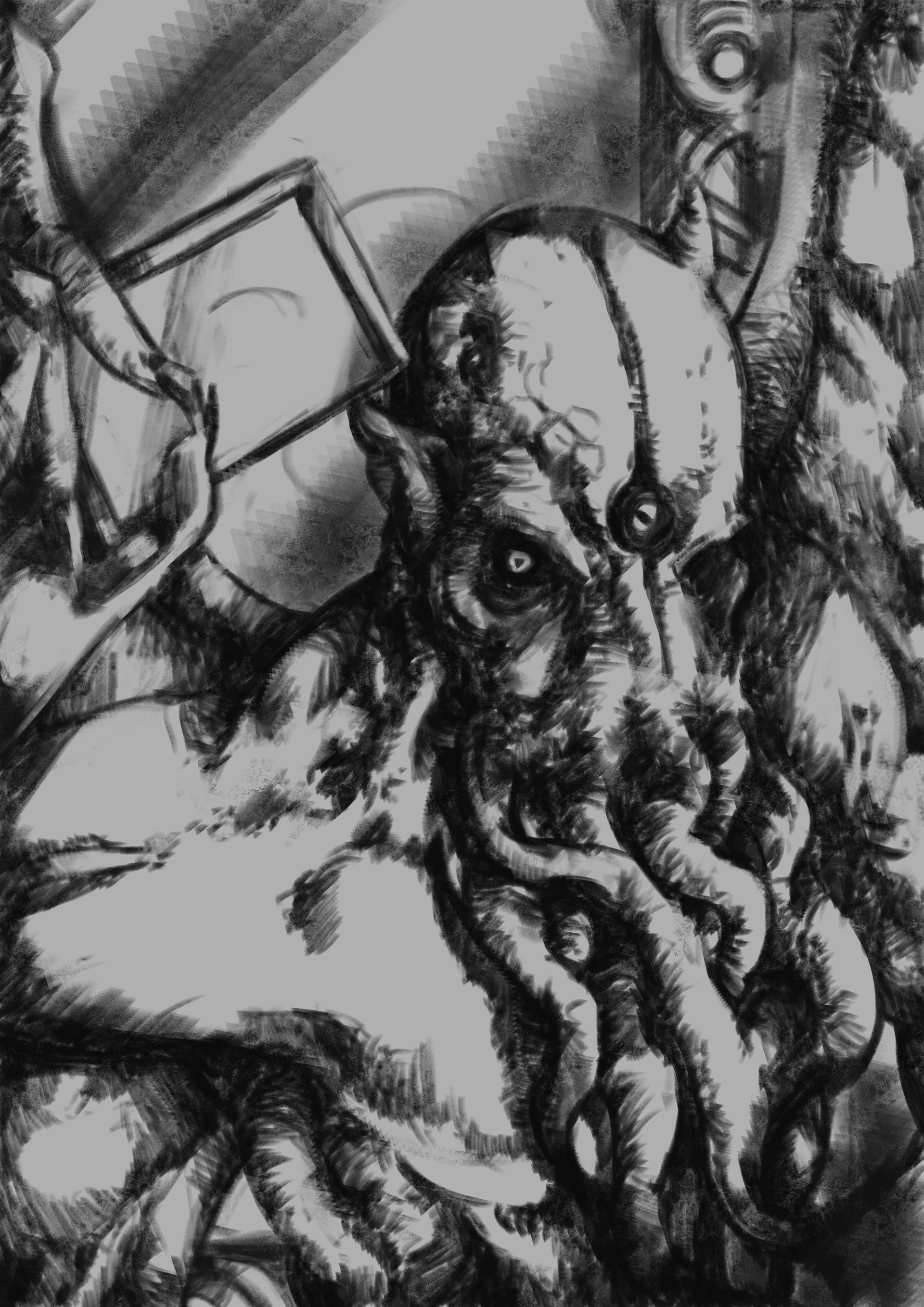 ArtStation - incomprehensible selfies of the old god