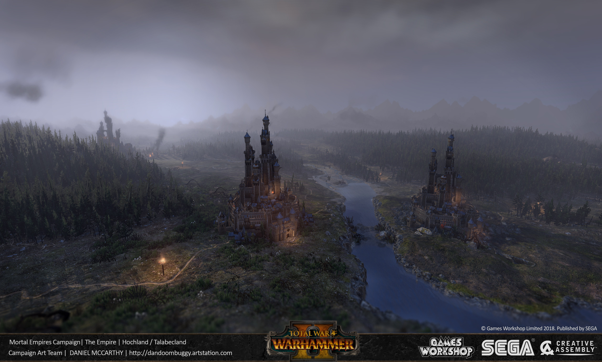 Daniel Mccarthy The Empire Bretonnia And Sylvania Total War Warhammer 2