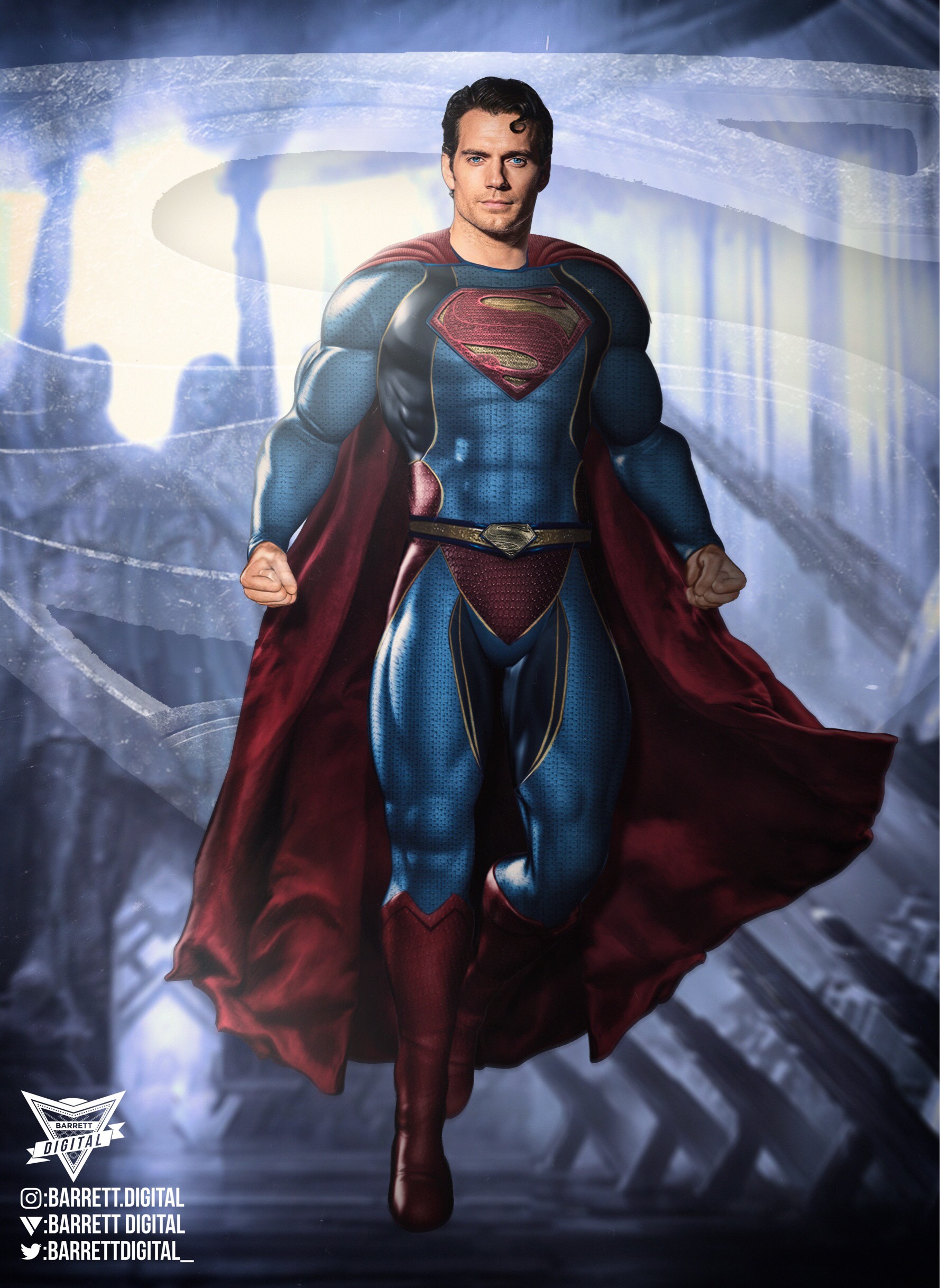 DCEU Superman Redesign.