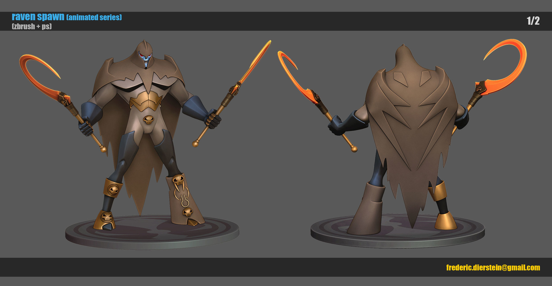 pewter raven spawn