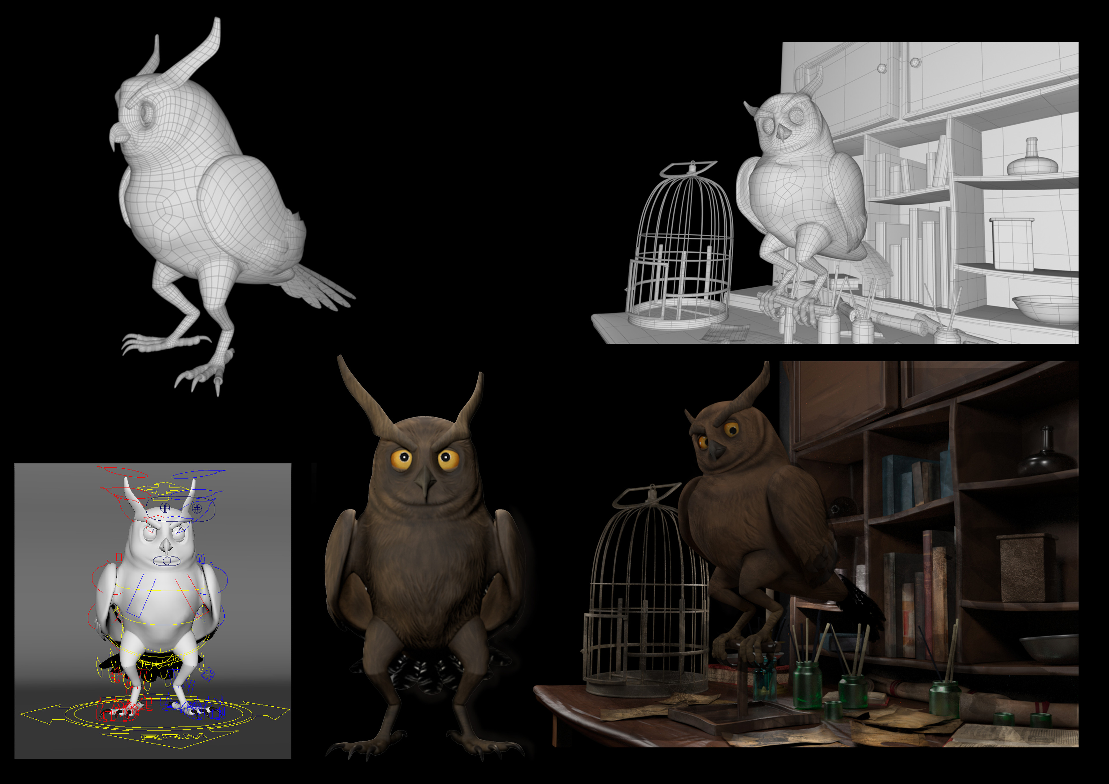 Wire frames &amp; renders