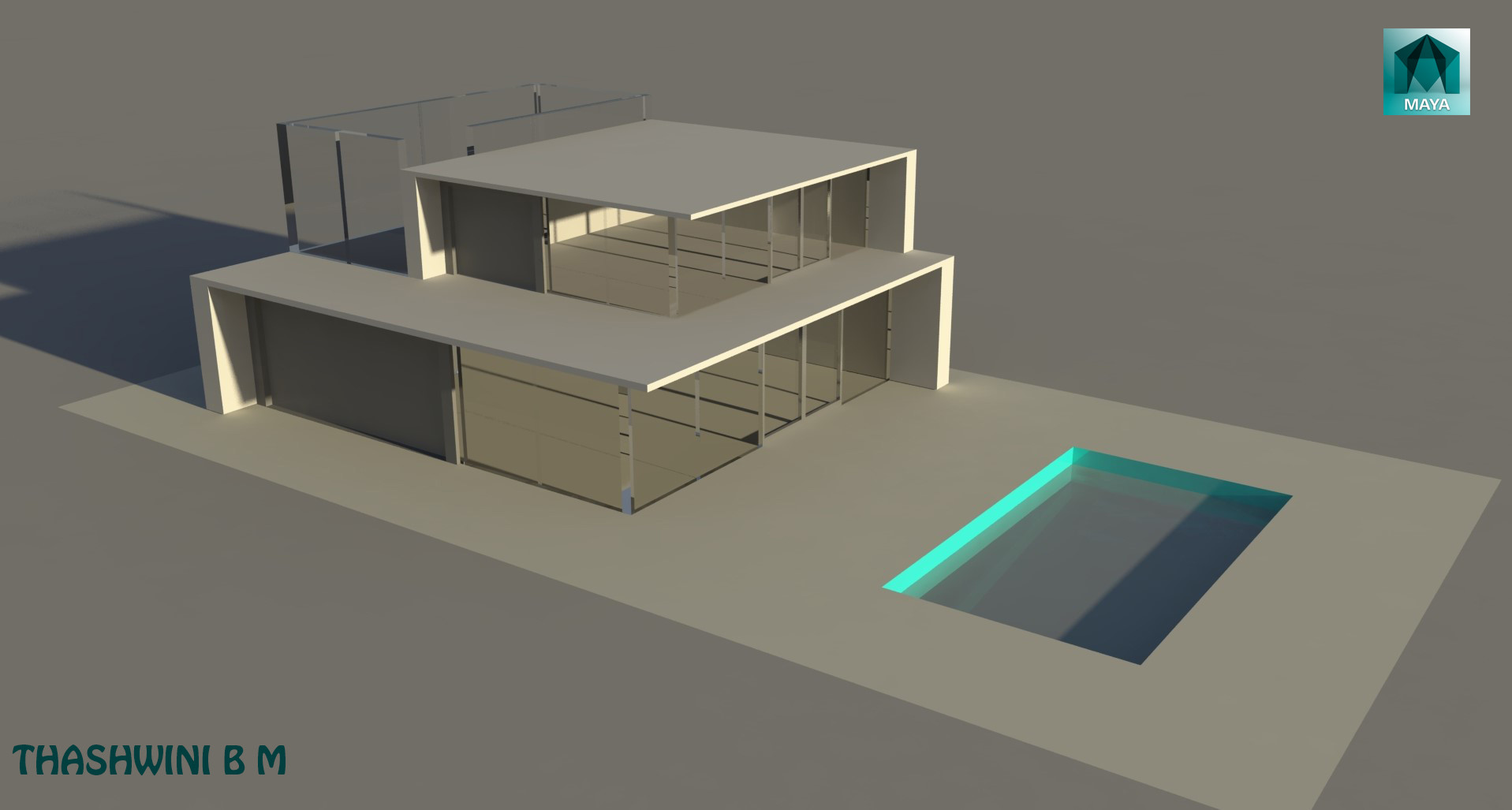 Thashwini B M Glass house