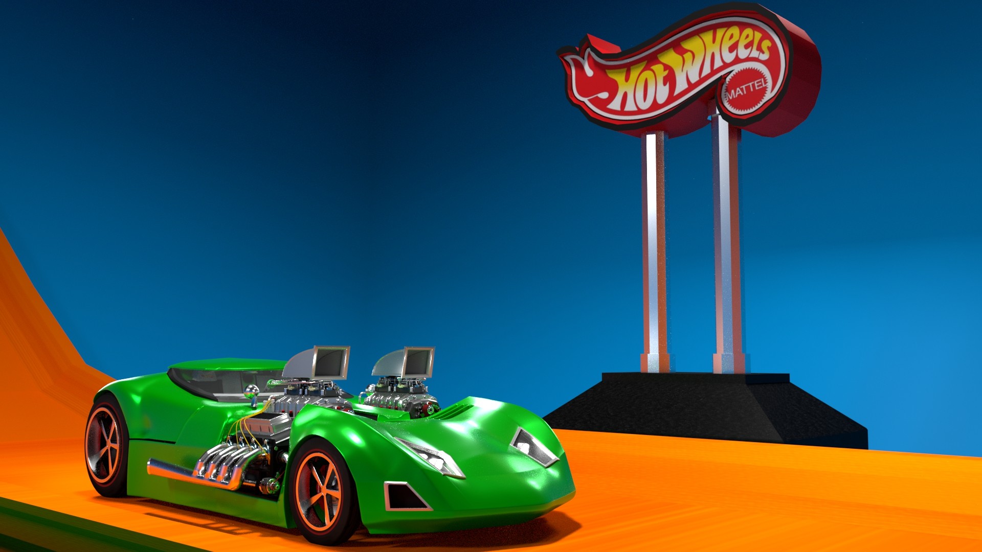 Team hot wheels twin mill store