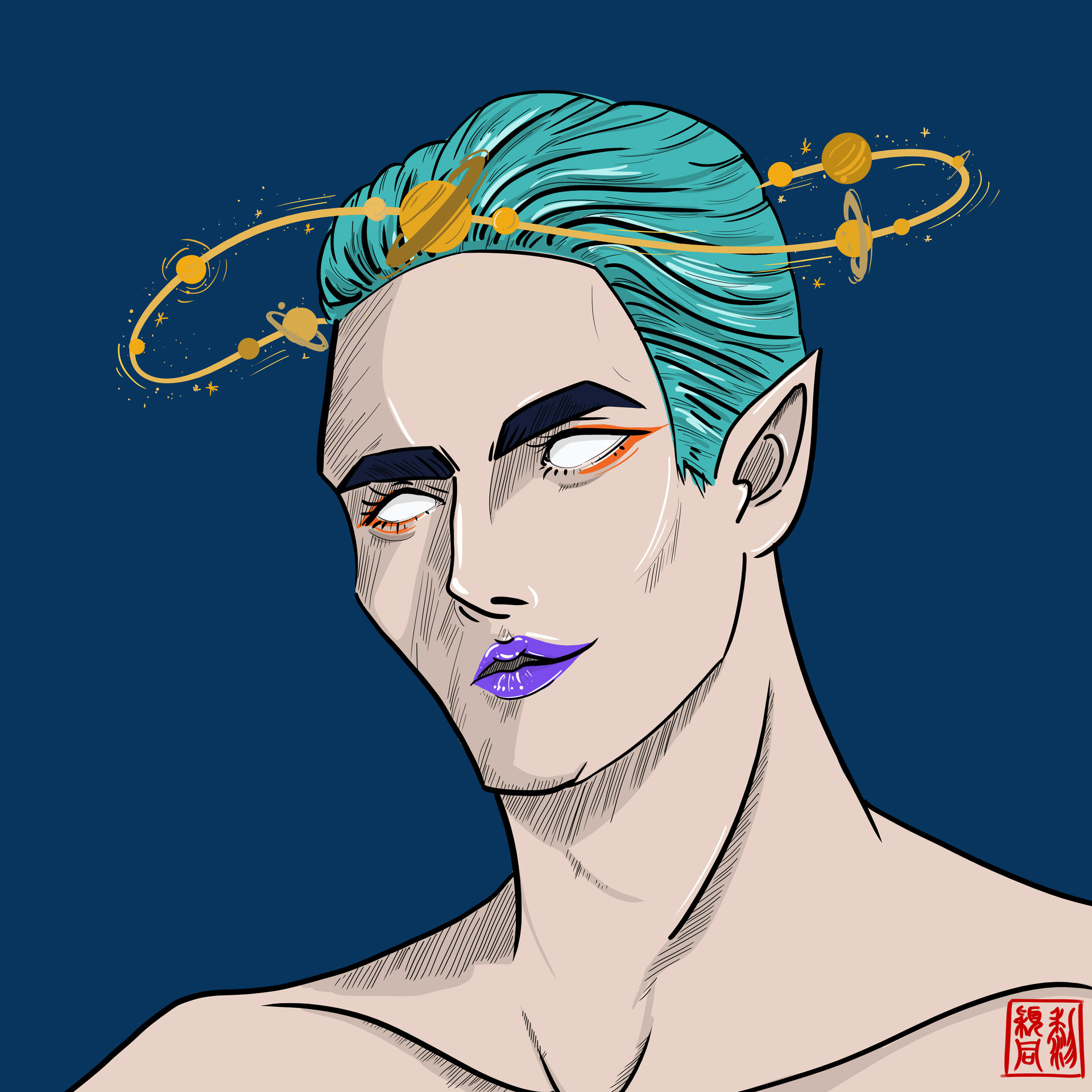 ArtStation Head in the sand