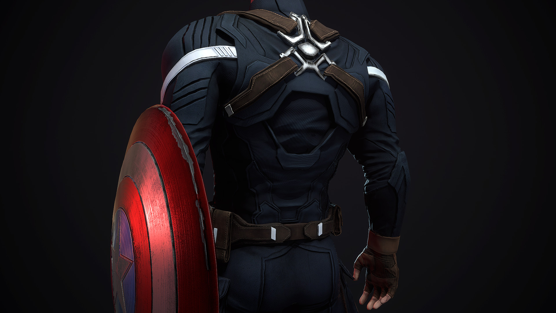 Artstation Captain America The Winter Soldier Roger Castro