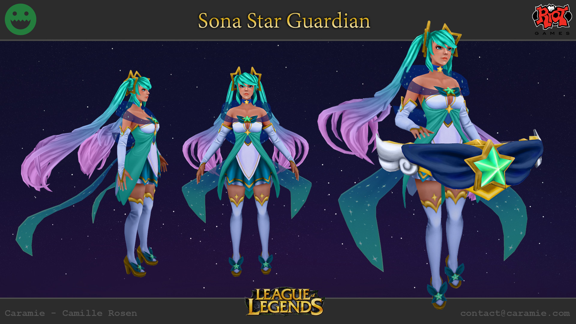 ArtStation - Sona Star Guardian